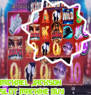 Michael jackson slot machine for sale