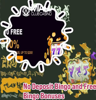 Online bingo and slots no deposit bonus