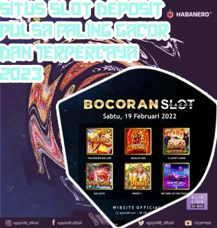 Slot gacor deposit 10rb