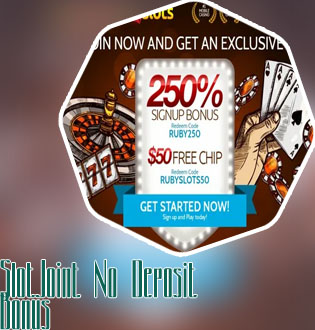 Slot joint no deposit bonus codes